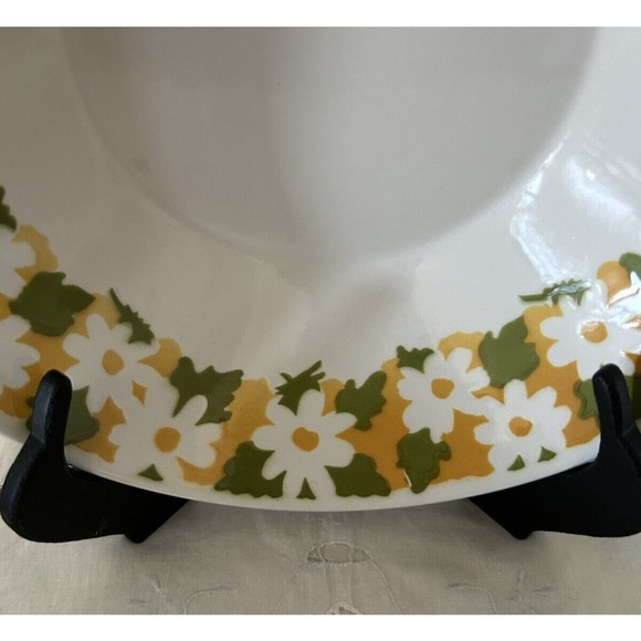 Vtg. 70’s Castlecourt Ironstone Ware “COUNTRY SIDE” Japan SERVING BOWL 9 1/2 in. - Picture 3 of 7